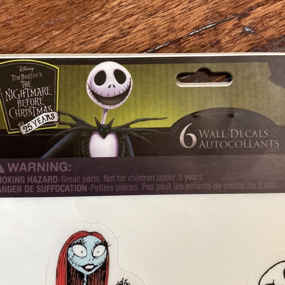 NWT The Nightmare Before Christmas Wall Decals - Picture 7 of 11